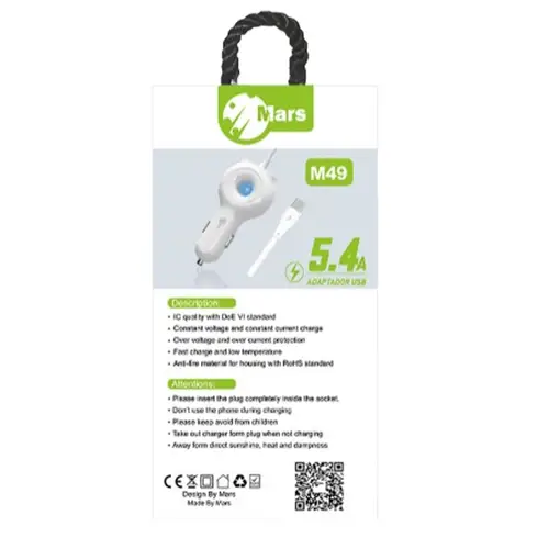 Mars M-49 5.4A Car Charger