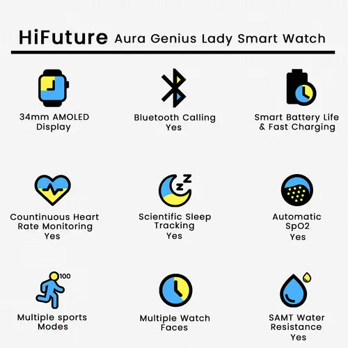 HiFuture Aura Genius Lady Smart Watch