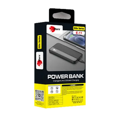 Mars Elite Series Fast Charging 5000mAh Power Bank E-11