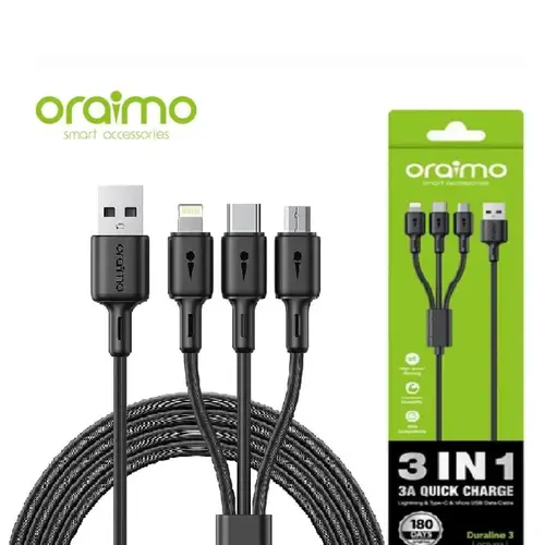 Oraimo A TO M C L 3 IN 1 CABLE OCD-X93