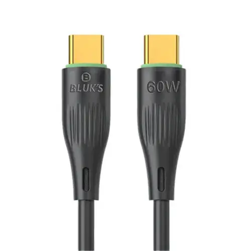 Bluks BX-451 USB-C TO USB-C 60W Charging Cable