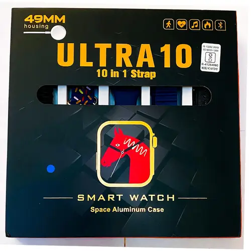 Ultra Smart Watch With 10 Straps 4 Ultra Smart Watch With 10 Straps
