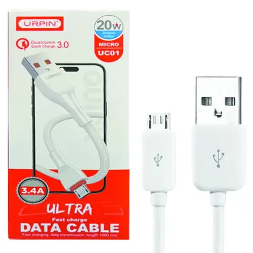 URPIN UC01 Micro-USB 20W Fast Charging Cable