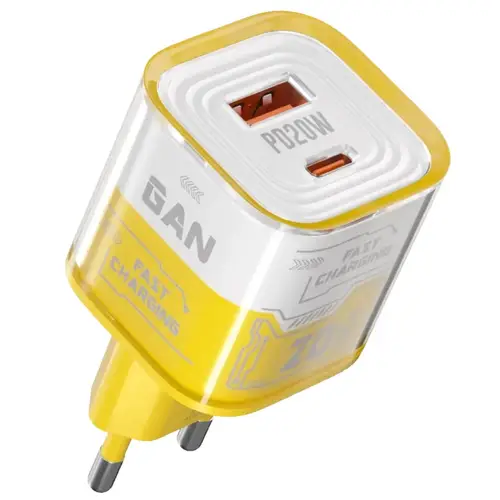 Login L-411 20W Charger With PD To PD Cable