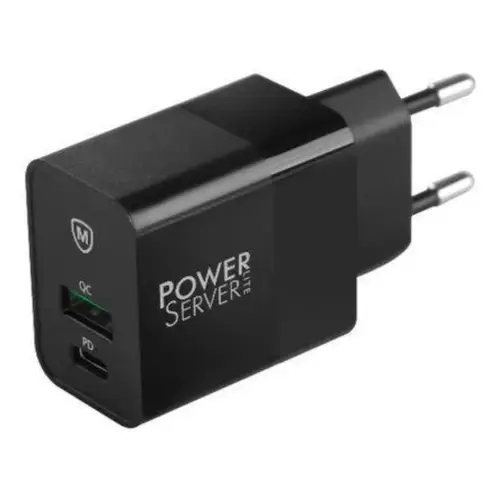 Micropack 18W PD Fast Charging Phone Charger Dual Port MWC-218PD US Plug