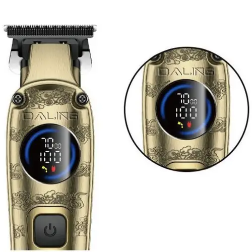 Daling DL-0056 Professional Hair Clipper With LED DIsplay