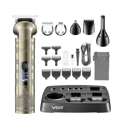 VGR V-109 6in1Professional Mens Grooming Kit