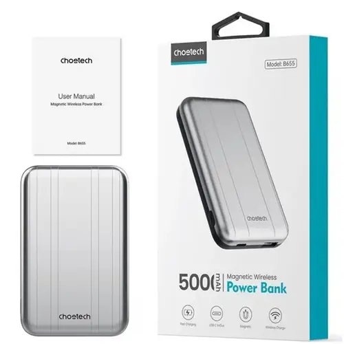 Choetech MagSafe Magnetic 10W 5000 mAh Mini Power Bank B655