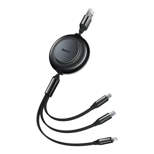 Baseus Bright Mirror 2 Series Retractable 3-in-1 Fast Charging Cable