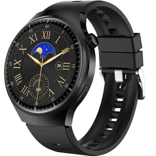 Watch 4 pro Luxury Gold Round dial Smart Watch