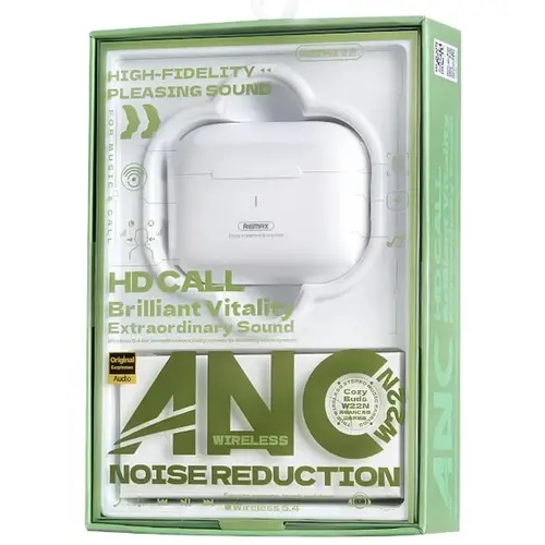 Remax W22N Cozy ANC Wireless Stereo Earbuds
