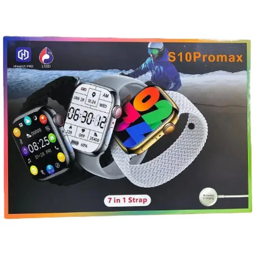 S10 Pro Max 7 in 1 Smart Watch 3 S10 Pro Max 7 in 1 Smart Watch