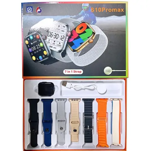 S10 Pro Max 7 in 1 Smart Watch 4 S10 Pro Max 7 in 1 Smart Watch