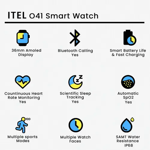 Itel O41 Smart Watch