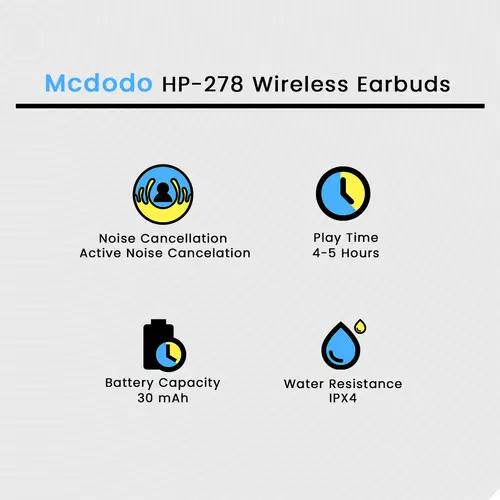 Mcdodo HP-278 Wireless Earbuds