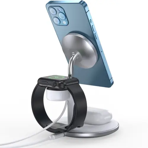 Choetech T586-F 3 in 1 Magnetic Wireless Charger Station for iPhone