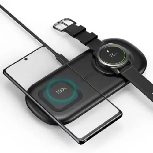 Choetech T570-S 2in1 Fast Wireless Charging Pad
