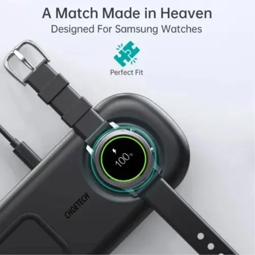Choetech T570-S 2in1 Fast Wireless Charging Pad