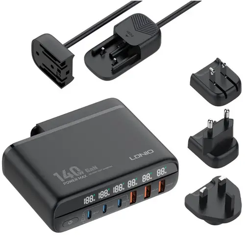 Ldnio A6140C GaN 140W Super Fast Desktop Charger