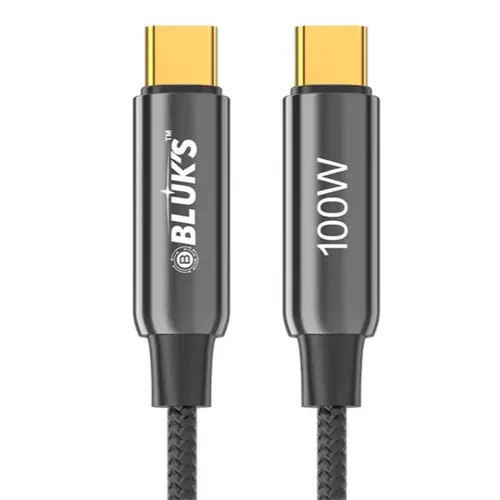 Bluks BX-471 USB-C to USB-C 100W  Charging Cable