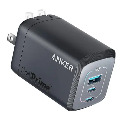 Anker Prime 100W USB-C GaN Charger 3-Ports 2 Pin US (A2688141)