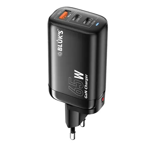 Bluks 65W GaN Charger BX-624 With USB-C To USB-C Cable