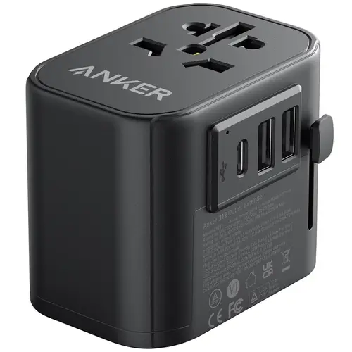Anker 312 Outlet Extender Travel Adapter 30W (A9212K11)