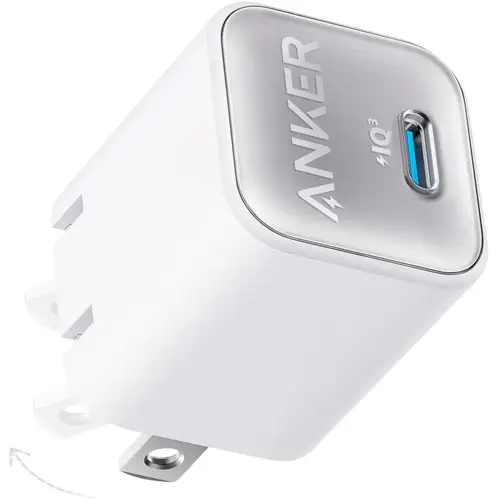 Anker 511 Charger (Nano 3, 30w) Usb-C GaN Charger 30W 2-Pin (US) A2147J21