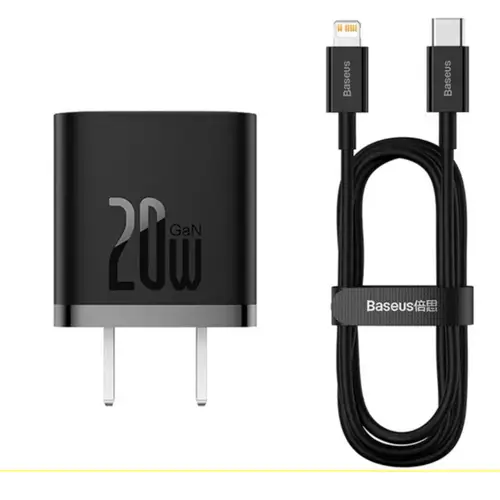 Baseus GaN5 20W Fast Charging Type-C Mini Adapter