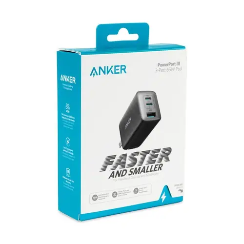 Anker A2667 PowerPort III 65W Super Charger