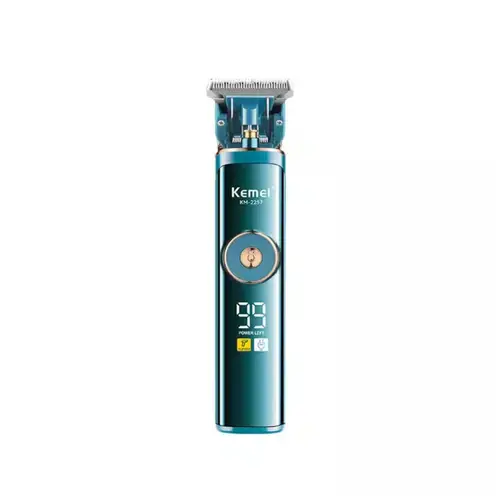Kemei KM-2257 Cordless Led Display Professional Hair Clippers Trimmer