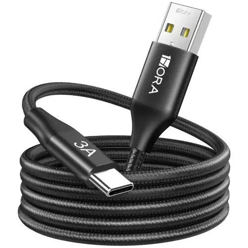 1Hora CAB264 Braided USB-A To Type-C Charging Cable