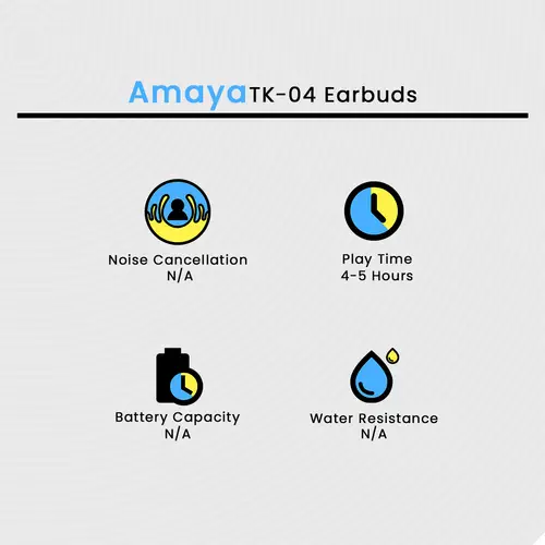 Amaya TK-04 Earbuds
