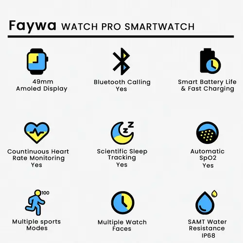 FAYWA WATCH PRO SMARTWATCH