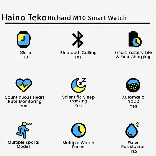 Haino Teko Richard M10 Smart Watch