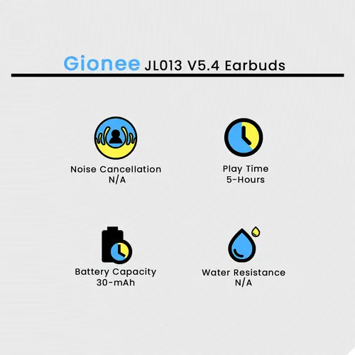Gionee JL013 V5.4 Earbuds