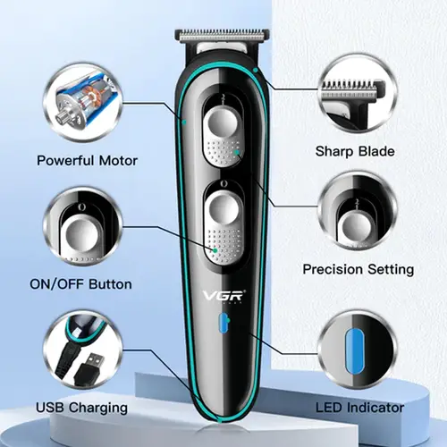 VGR Precision T-Blade Trimmer - V-055