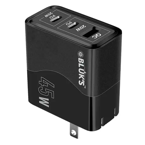 Bluks 45W Wall Charger BX-623 With USB-C To USB-C Cable