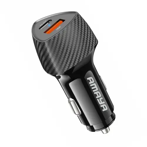 Amaya ACC-07 Car Charger With Type-C Cable