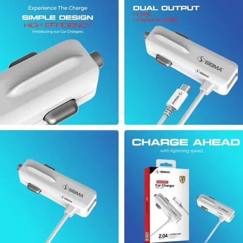 SiGMA Car Charger CR001