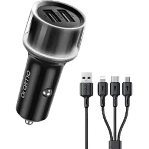 ORAIMO Highway 15 15.5W Car Charger With 3-in-1 Cable OCC-1152D-X93