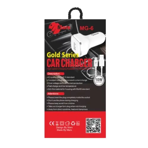 Mars MG-6 3.4A Car Charger