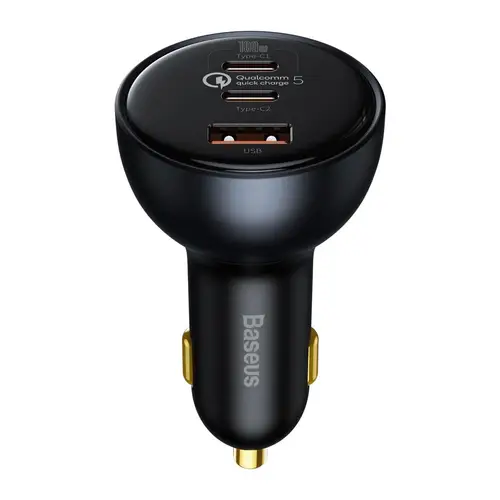 Baseus Qualcomm 5 Technology Multi Port Fast Car Charger 160W
