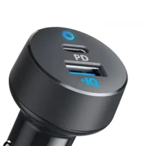 ANKER PowerDrive 35W (20W PD+15W) 2-Port USB-C USB-A Car Charger A2732