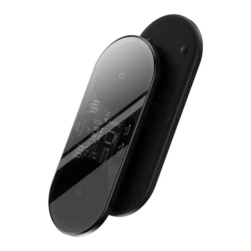 Baseus Digital LED Display 2in1 Wireless Charger 20W Universal