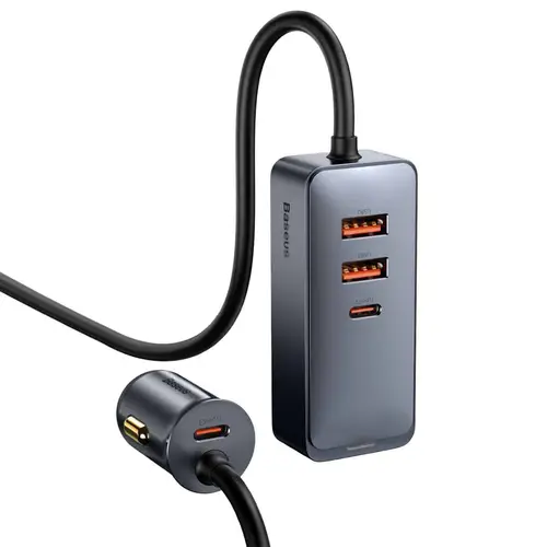 Baseus PPS Multi Port Quick Car Charger (120W)