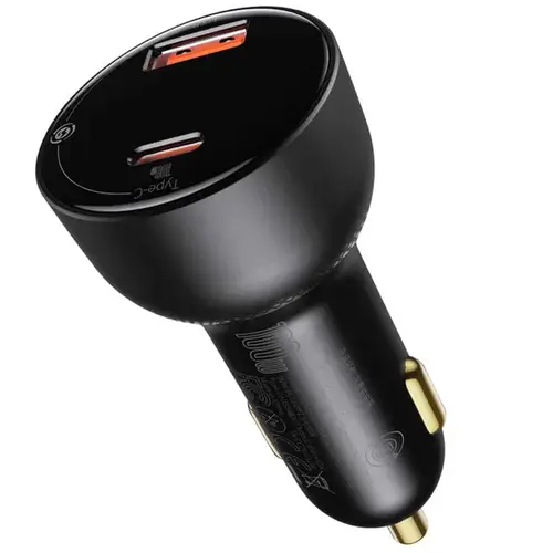 Baseus Superme PPS Dual Car Charger 100W with Type-c to Type-c Cable