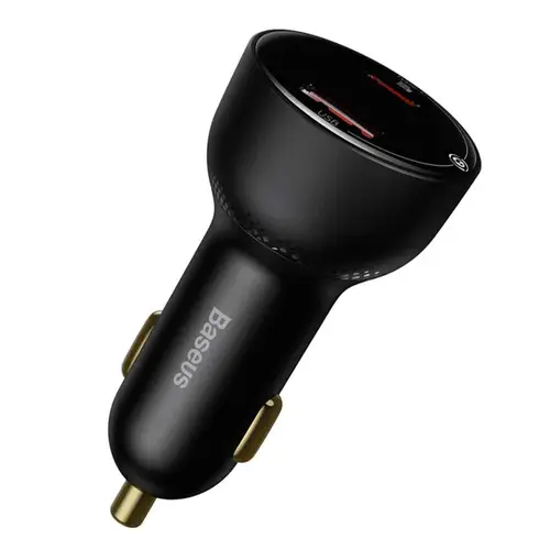Baseus Superme PPS Dual Car Charger 100W with Type-c to Type-c Cable