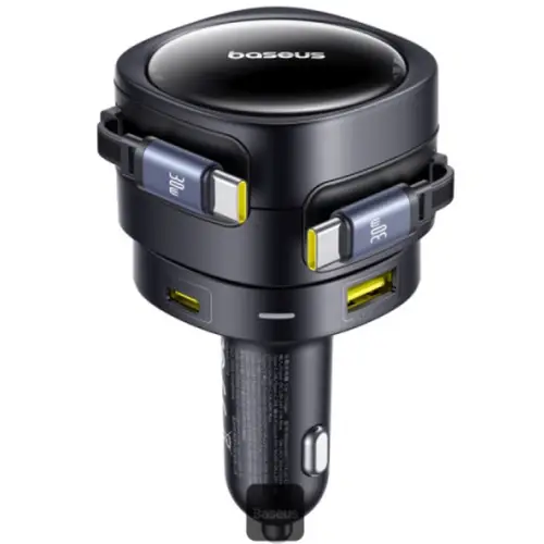 Baseus Enjoyment Max Car Charger C+C Cables  U+C Ports 90W