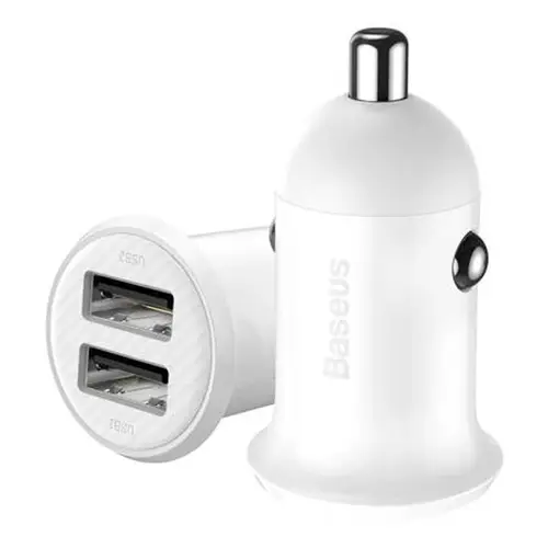 Baseus Grain Pro Dual USB Car Charger (4.8A)